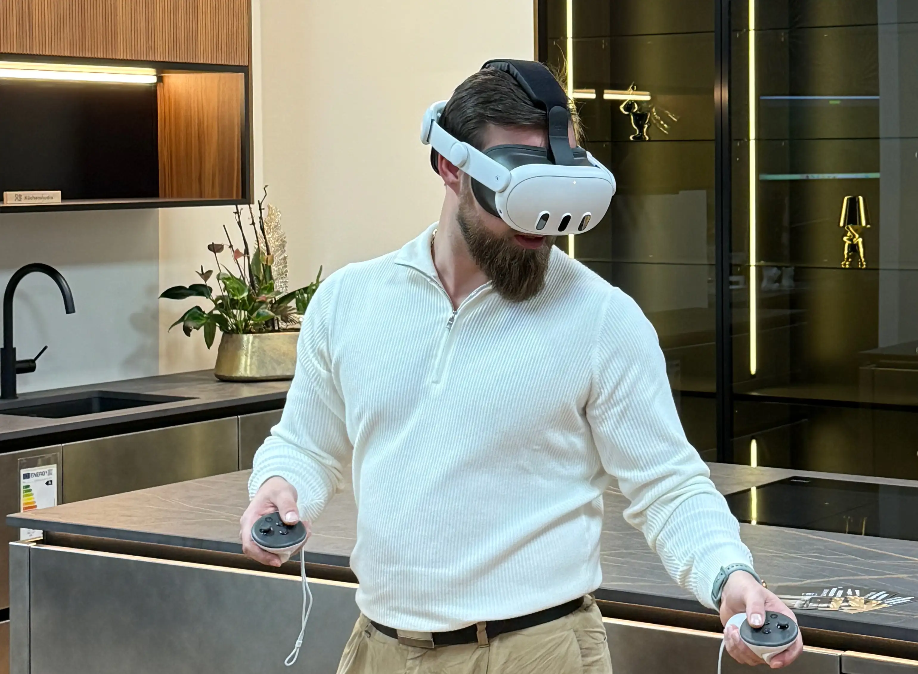 Virtual Reality Küchenplanung bei benzwood